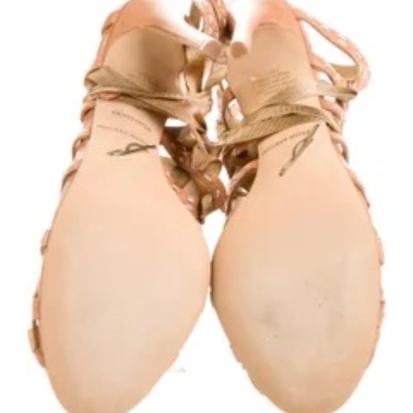 Brian Atwood Ribbon Heels 7.5 - Picture 3 of 4